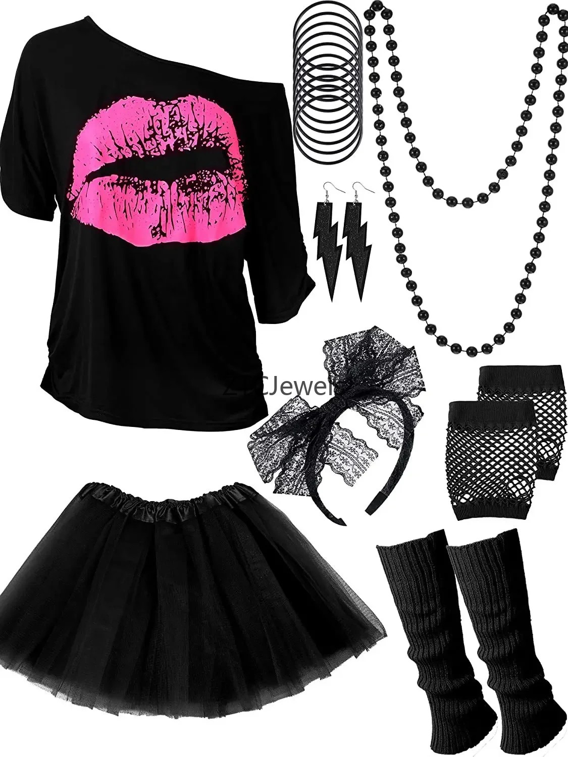 Vintage 80s Prom Costume Set f – обзор и цена Vintage Necklace