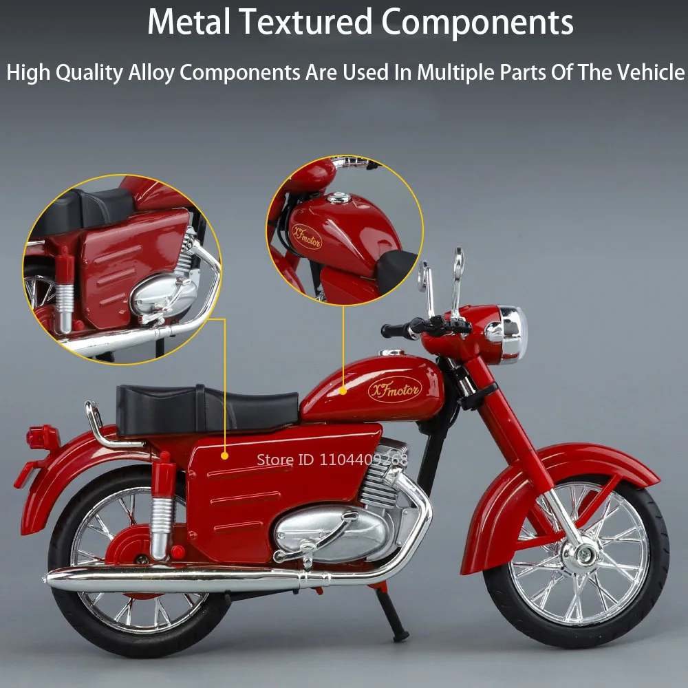 1:10 Scale XF250 Motorcycle Mo – обзор и цена Vintage Collectible Toy Cars