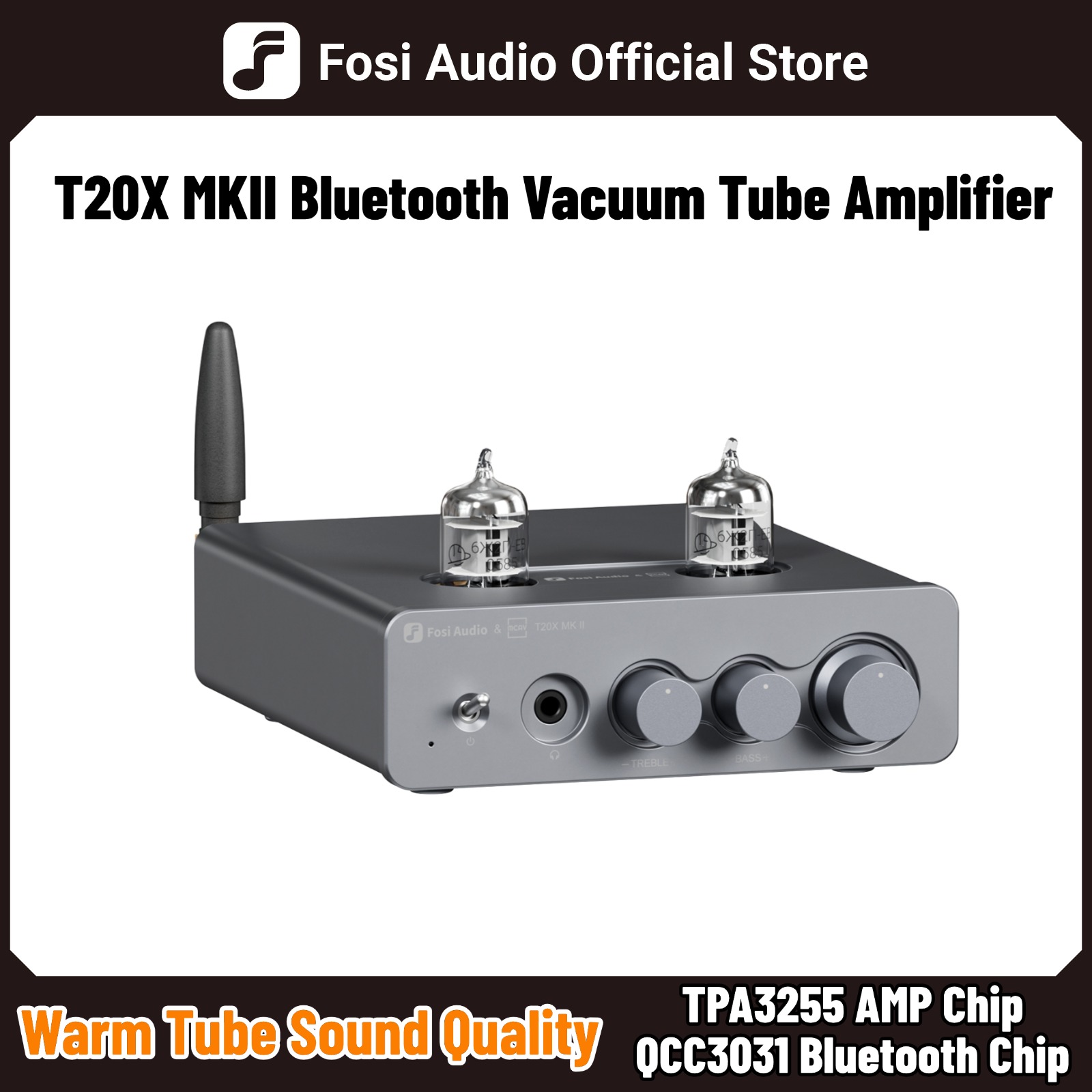 Fosi Audio T20X MKII 300W Blue – обзор и цена Tube Amplifier Part