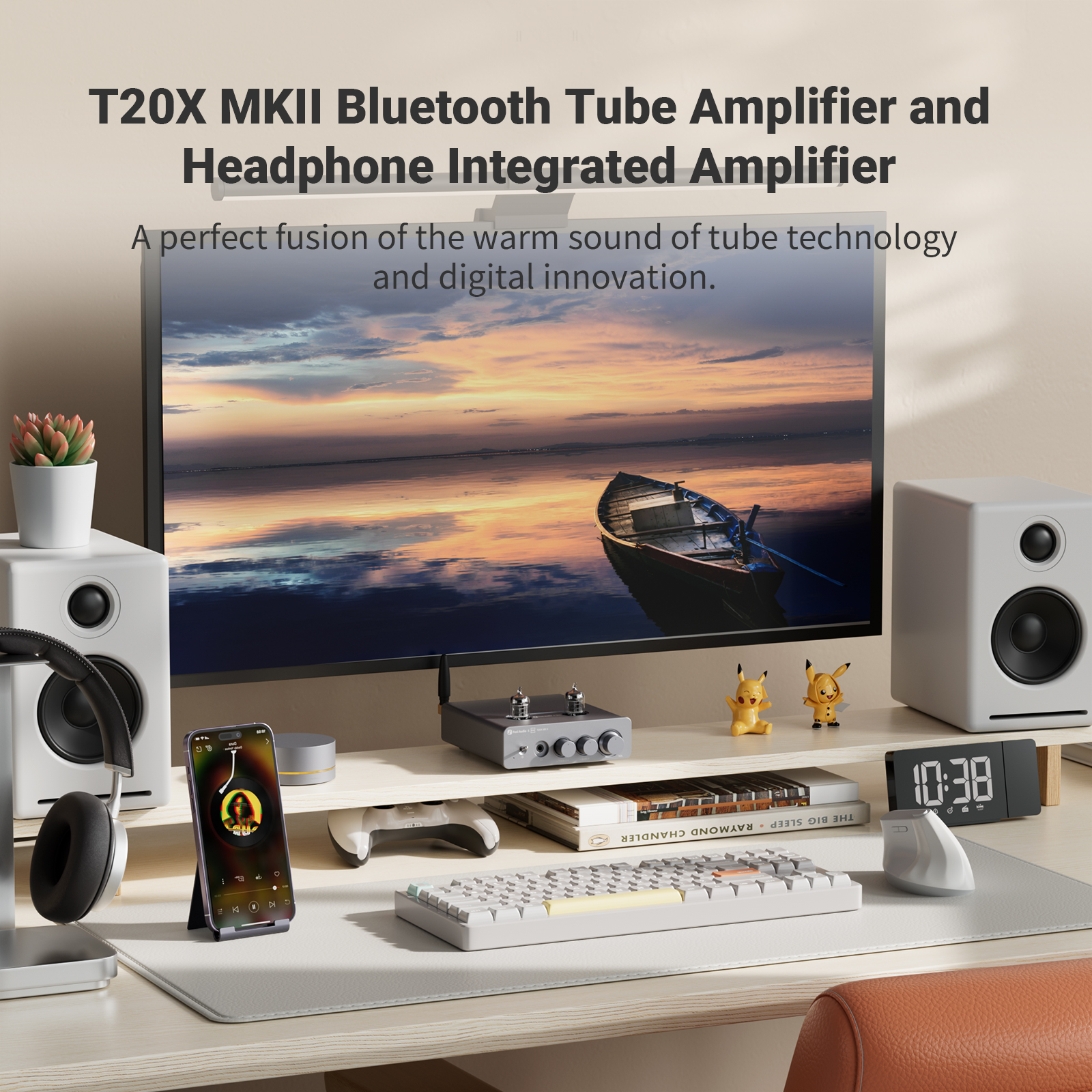 Fosi Audio T20X MKII 300W Blue – обзор и цена Tube Amplifier Part