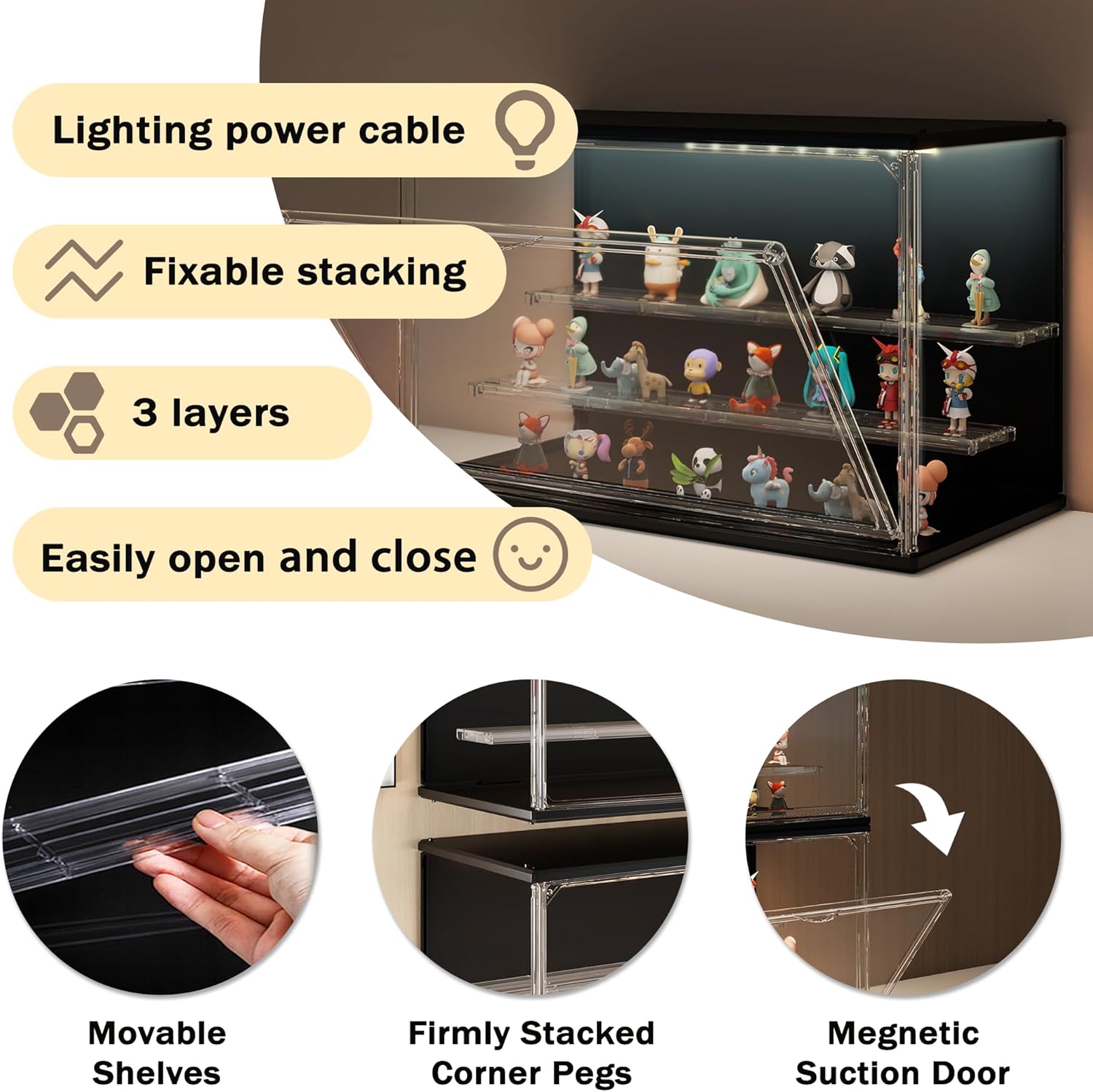 3-Tier Stackable LED Display C – обзор и цена Collectible & Vintage Dolls For Christmas