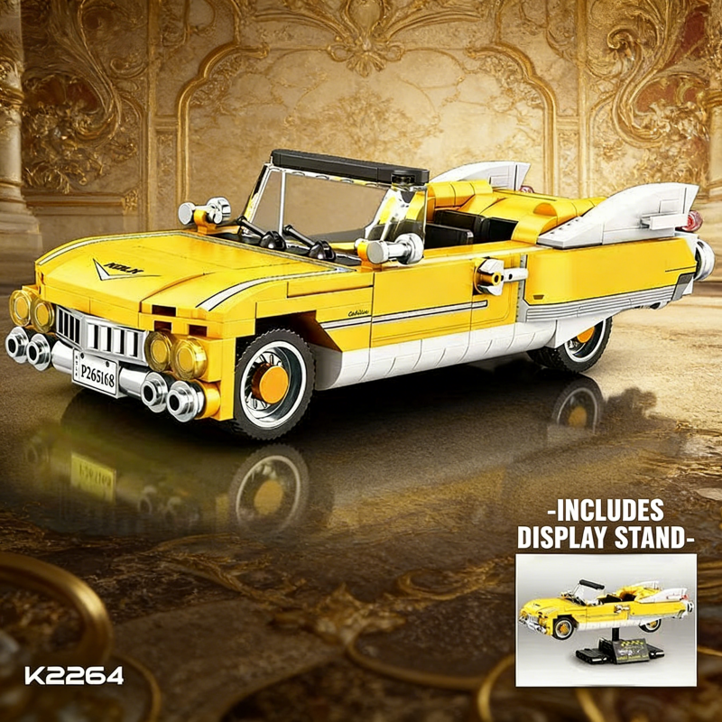 Yellow Vintage Convertible Car – обзор и цена Vintage Collectible Toy Cars