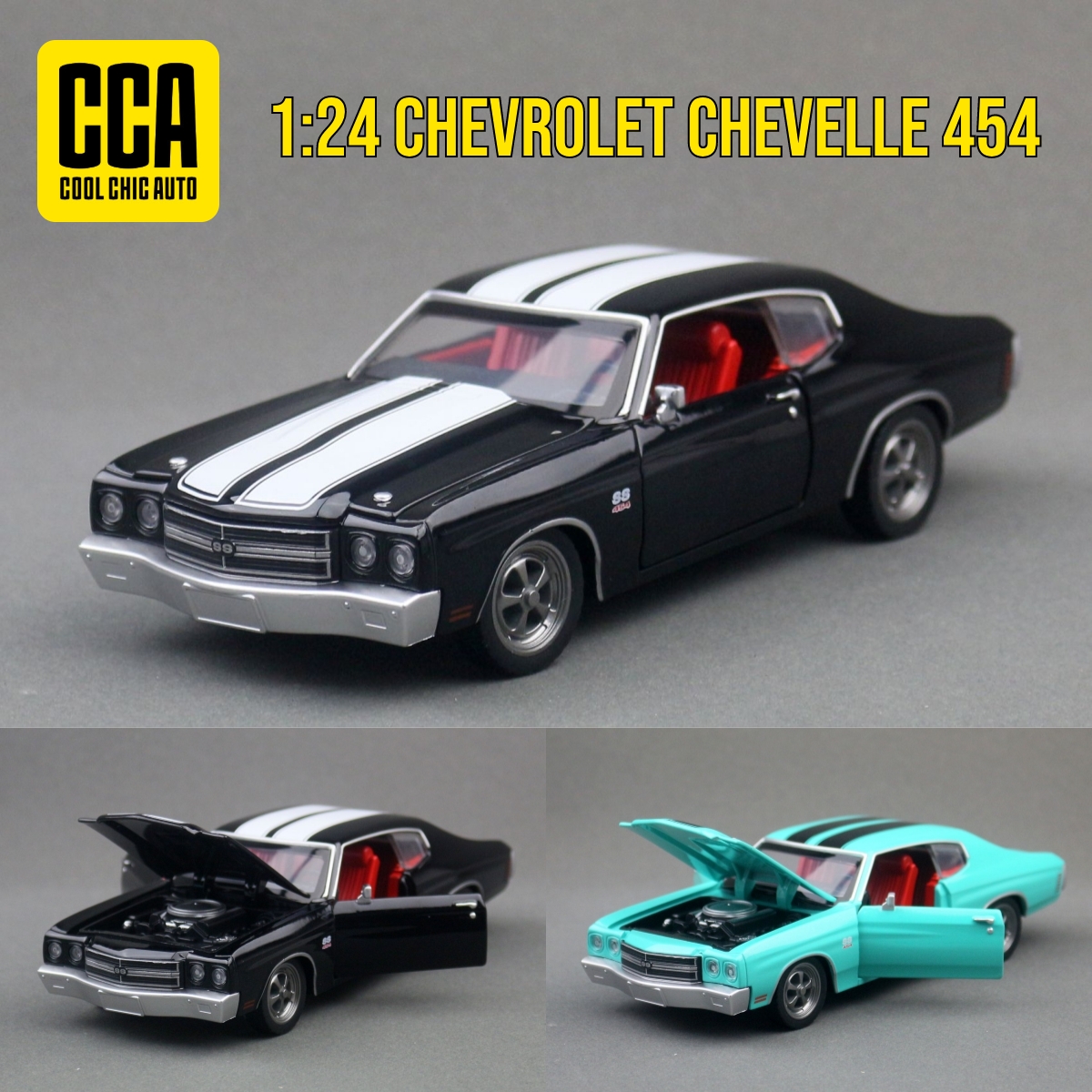 1/24 Chevrolet Chevelle 454 19 – обзор и цена Vintage Collectible Toy Cars