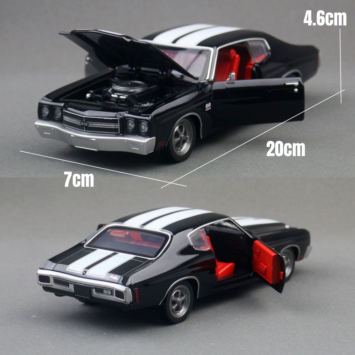 1/24 Chevrolet Chevelle 454 19 – обзор и цена Vintage Collectible Toy Cars